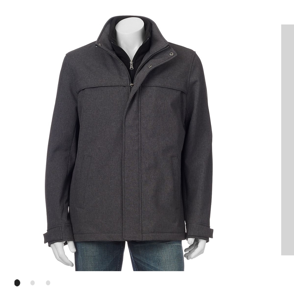 DOCKERS Men's Gray Jacket NWT Size XL (46-48)